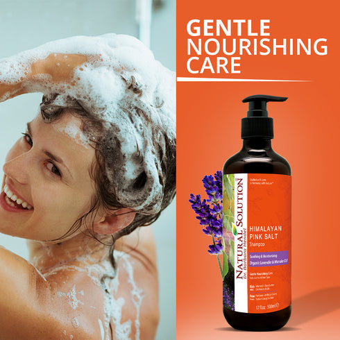 Hair Shampoo Lavender & Marula Oil - 16.9 fl oz | NATURAL SOLUTION